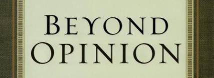 Beyond Opinion - a review
